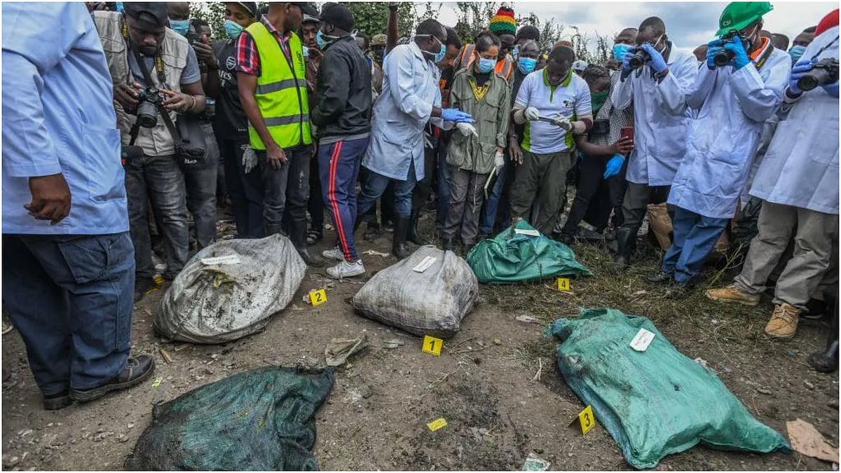 | Photo: Getty Images : Kenya Police Under Fire After 13 Mutilated Bodies Found In Abandoned Quarry 
